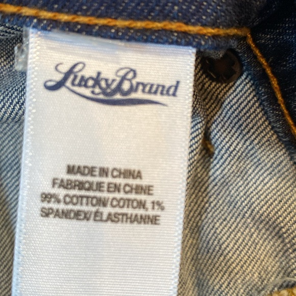 Lucky Brand Easy Rider Crop - Size 14 - Picture 5 of 6